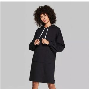 Wild Fable Black Hoodie Dress